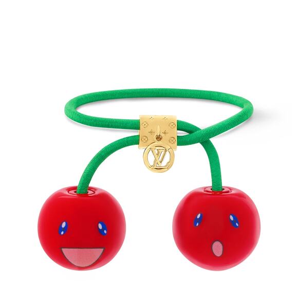 🍒 LOUIS VUITTON Cherry Murakami LV x TM Cerise Hair Cubes M02901 NEW 2025 - Picture 1 of 10